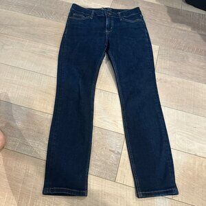 BODEN DENIM WOMENS 8 PETITE SKINN JEANS ANKLE